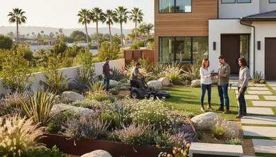 Landscaping service in Orange County, CA for residential and commercial outdoor maintenance