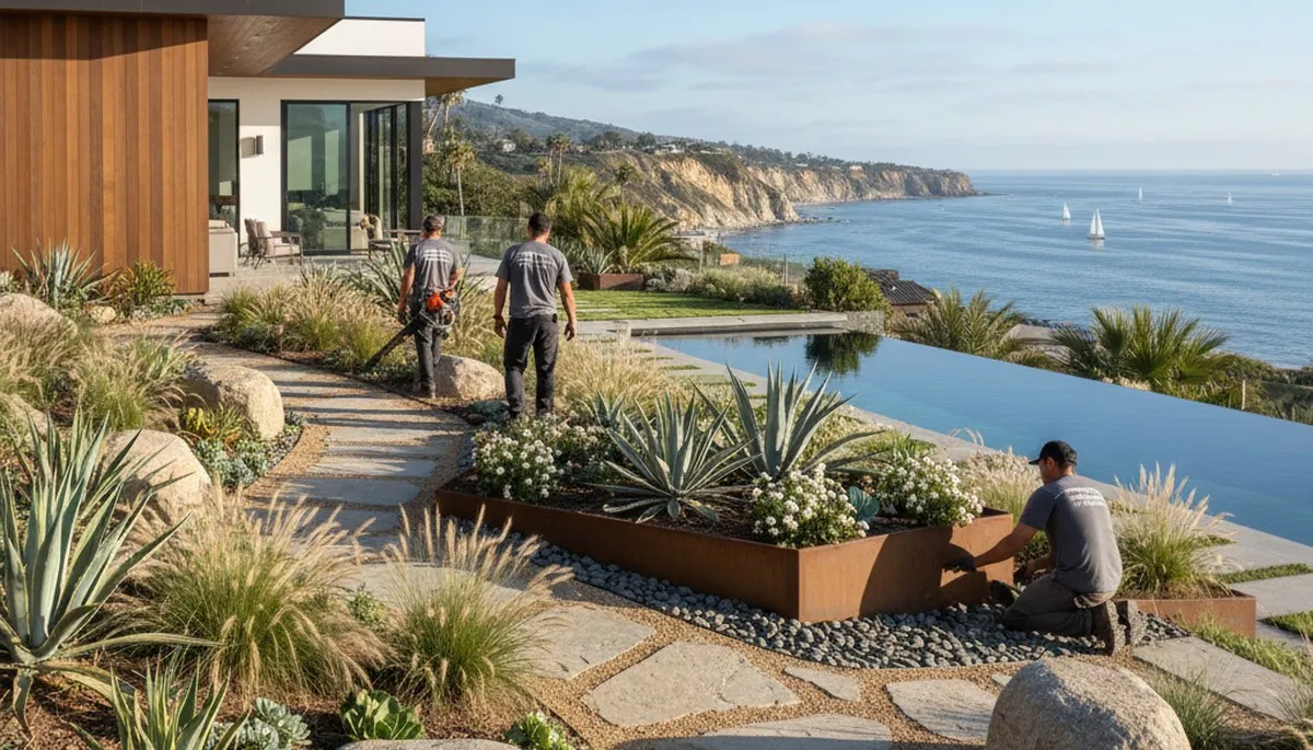 Landscaping service in Orange County, CA for residential and commercial properties