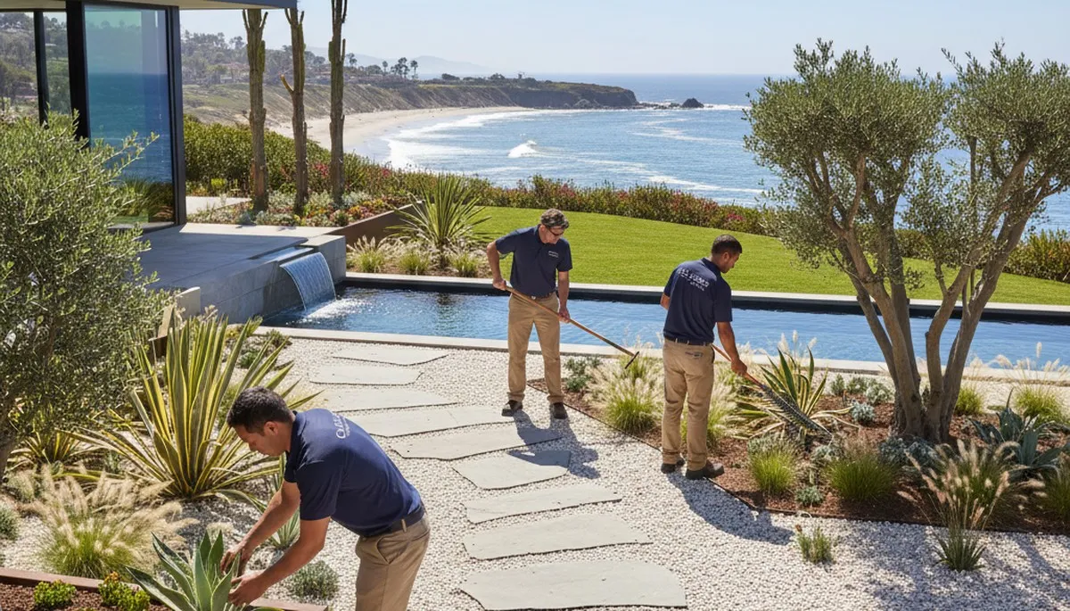 Orange County, CA landscaping services by Landscaping Orange County for residential and commercial properties