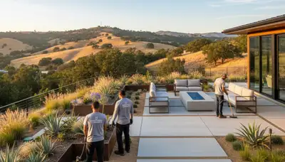 Landscape service in Orange County, CA for residential and commercial outdoor maintenance