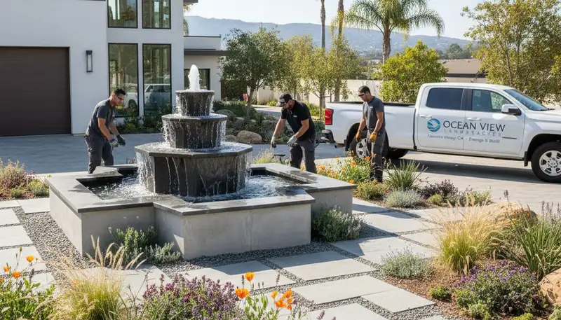 Orange County, CA landscaping services for residential and commercial outdoor maintenance