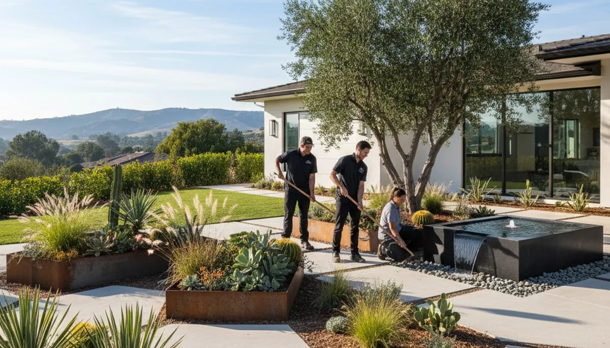 Landscaping services in Orange County, CA for residential and commercial properties