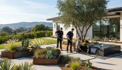 Landscaping services in Orange County, CA for residential and commercial properties