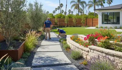 Orange County, CA landscaping services by Landscaping Orange County for residential and commercial properties