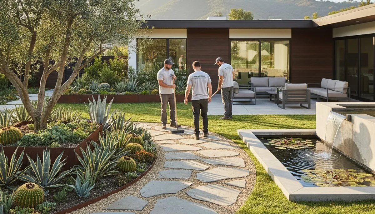 Landscape design and maintenance services in Orange County, CA for residential and commercial properties
