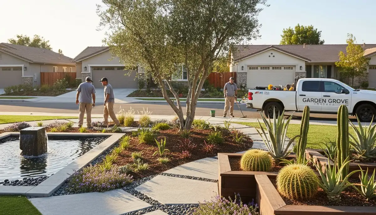 Landscaping services in Orange County, CA for residential and commercial properties