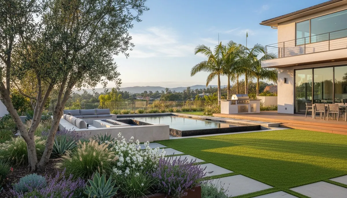 Landscape design and installation services in Orange County, CA for residential and commercial properties