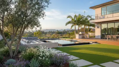 Landscape design and installation services in Orange County, CA for residential and commercial properties