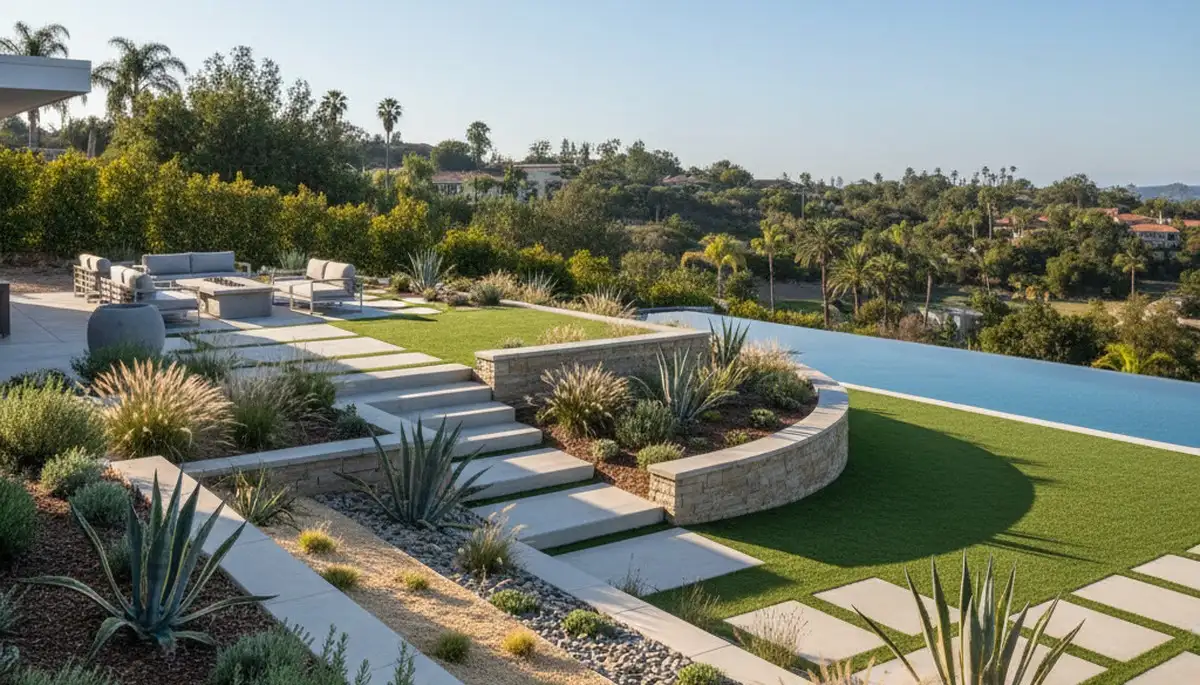 Orange County, CA landscaping service for residential and commercial outdoor maintenance
