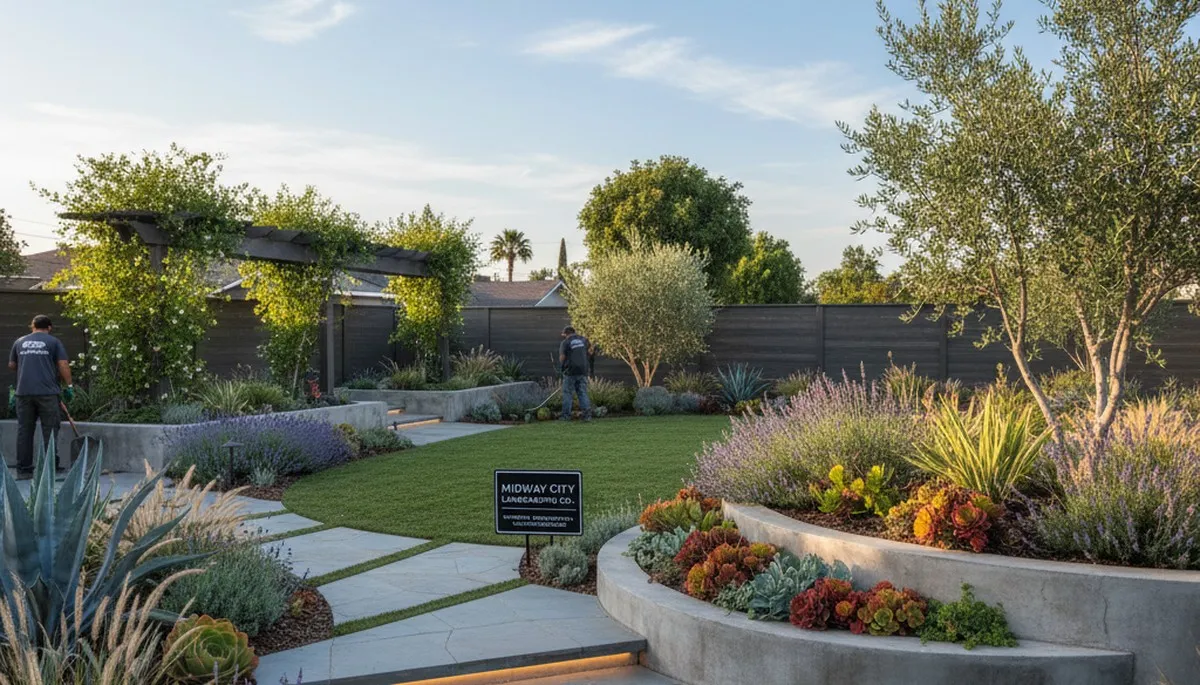 Landscaping services in Orange County, CA for residential and commercial properties