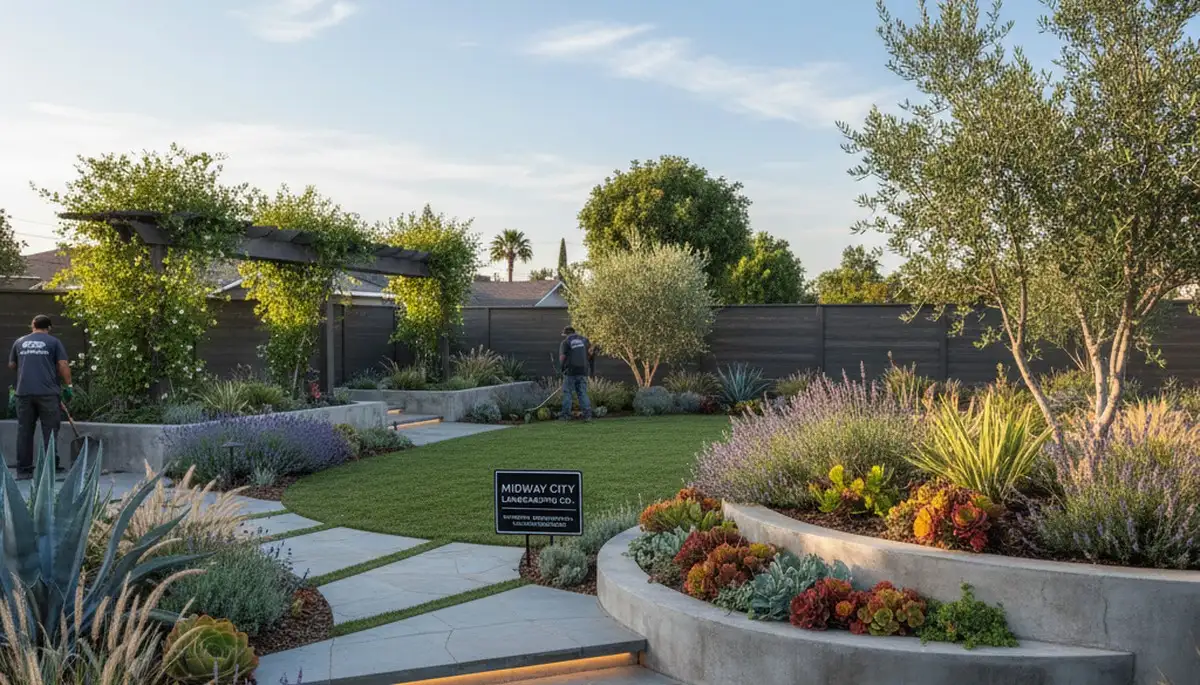 Landscaping services in Orange County, CA for residential and commercial properties