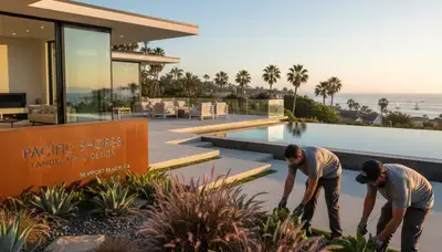Landscaping service in Orange County, CA for residential and commercial outdoor maintenance