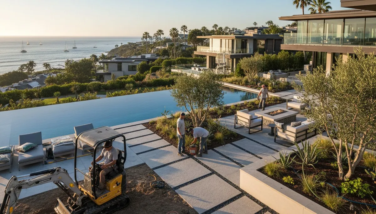 Landscaping services in Orange County, CA for residential and commercial properties