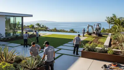 Landscaping services in Orange County, CA for residential and commercial properties