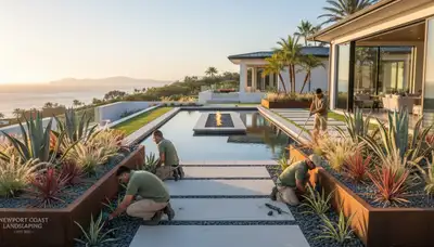 Professional landscaping services in Orange County, CA for residential and commercial properties