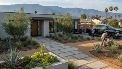 Landscaping services in Orange County, CA for residential and commercial properties