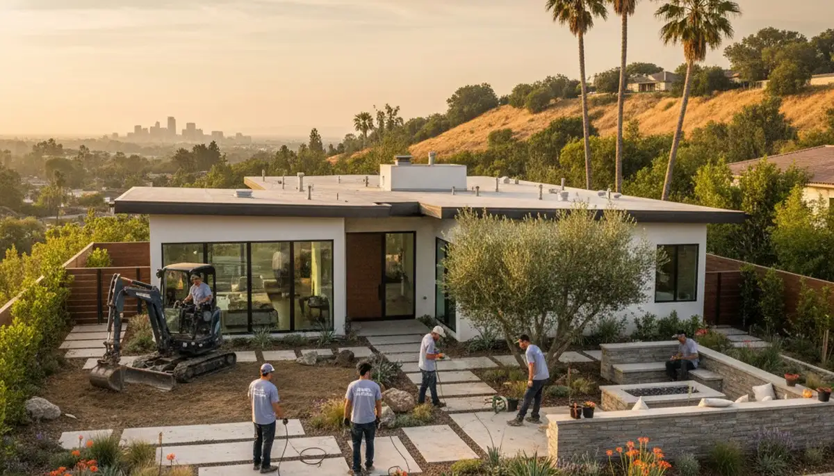 Landscaping services in Orange County, CA for residential and commercial properties
