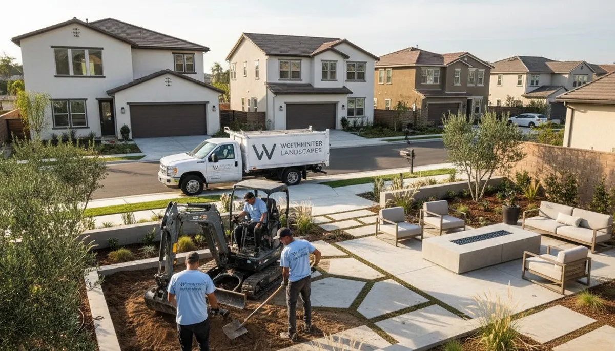 Landscaping service in Orange County, CA for residential and commercial properties